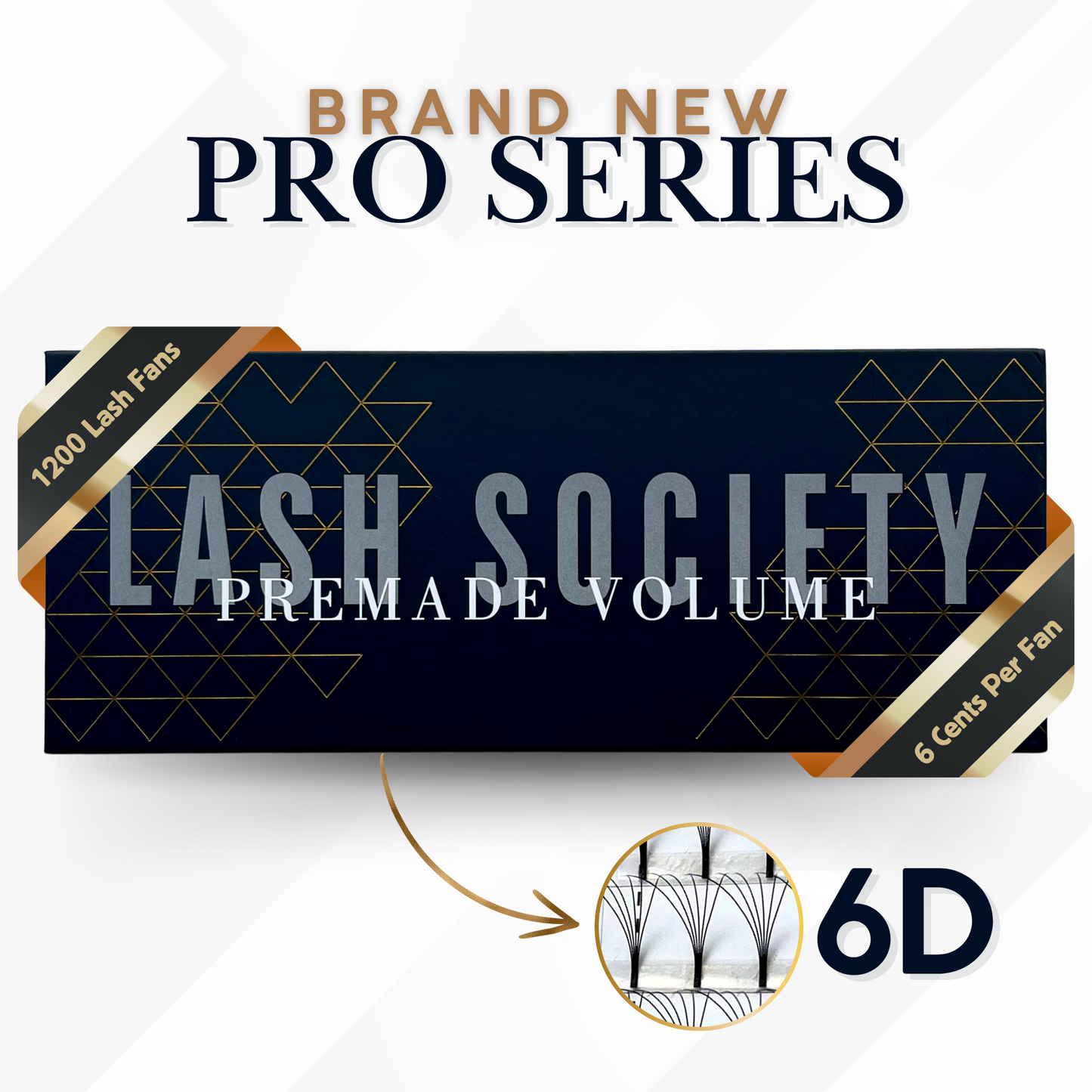 PRO SERIES 6D 0.07 LONG STEM VOLUME (1200 FAN TRAY)