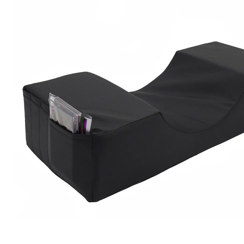 BLACK PLUSH LASH PILLOW