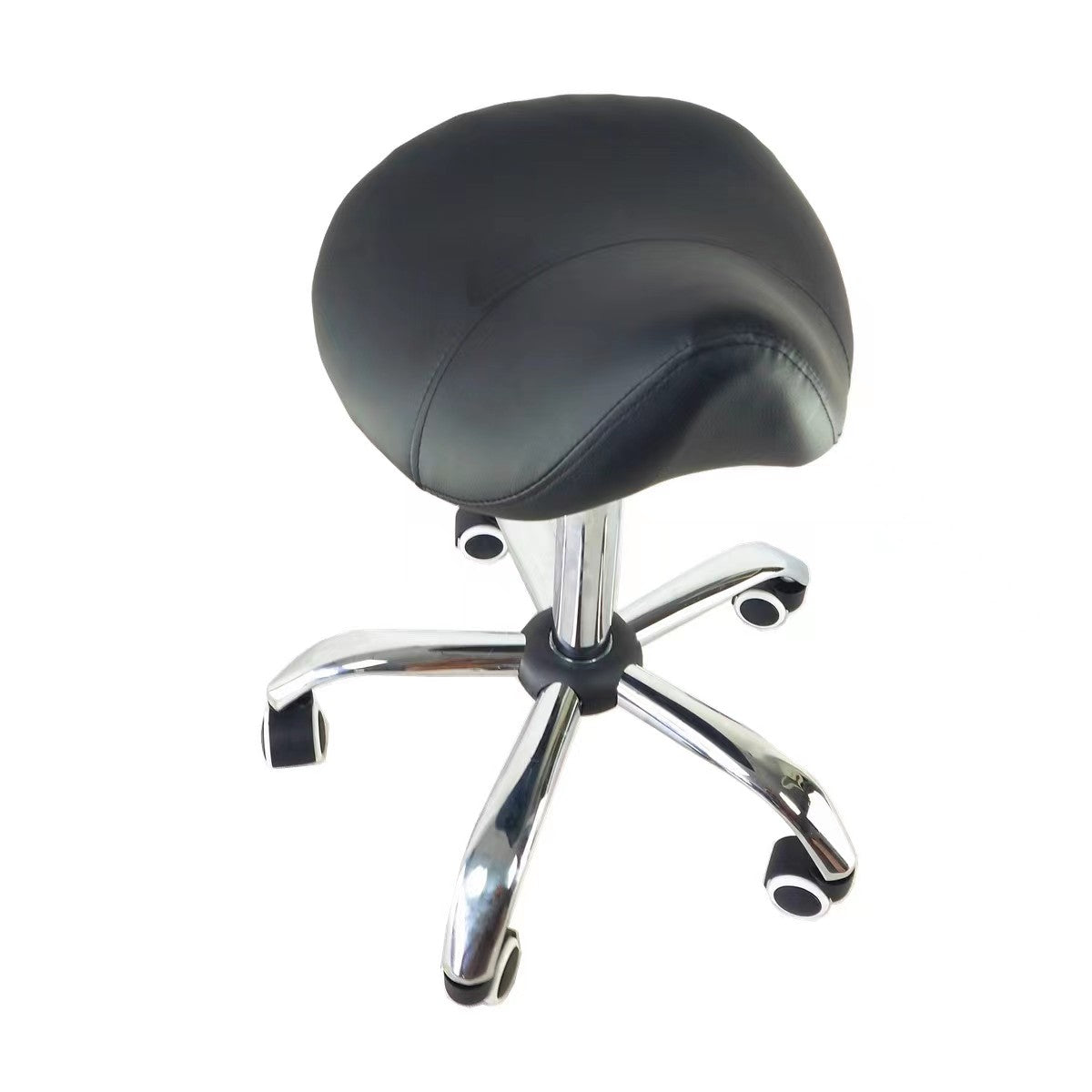 HEAVY DUTY SALON SADDLE STOOL