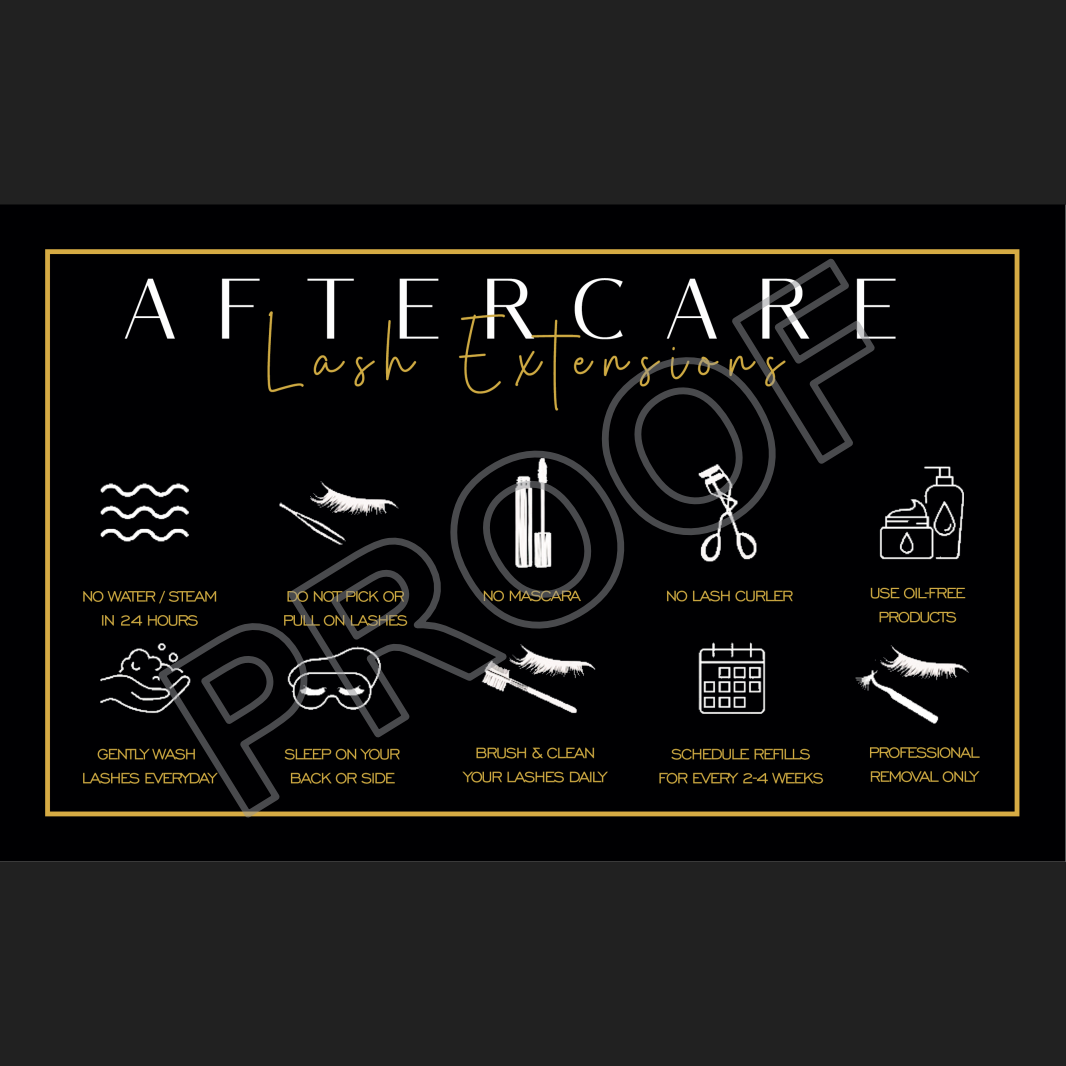 AFTERCARE CARDS