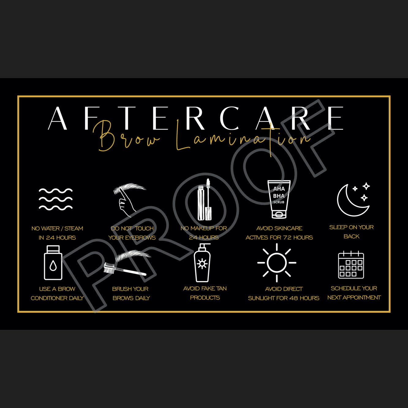 AFTERCARE CARDS