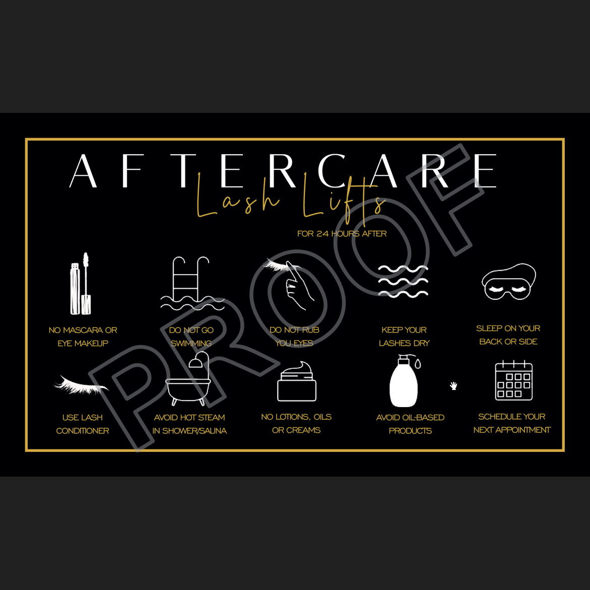 AFTERCARE CARDS