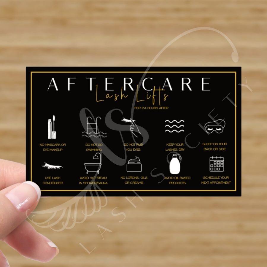 AFTERCARE CARDS