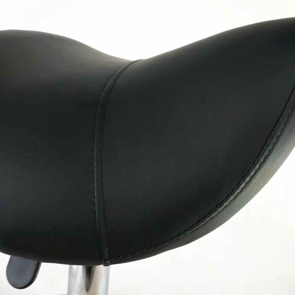 HEAVY DUTY SALON SADDLE STOOL