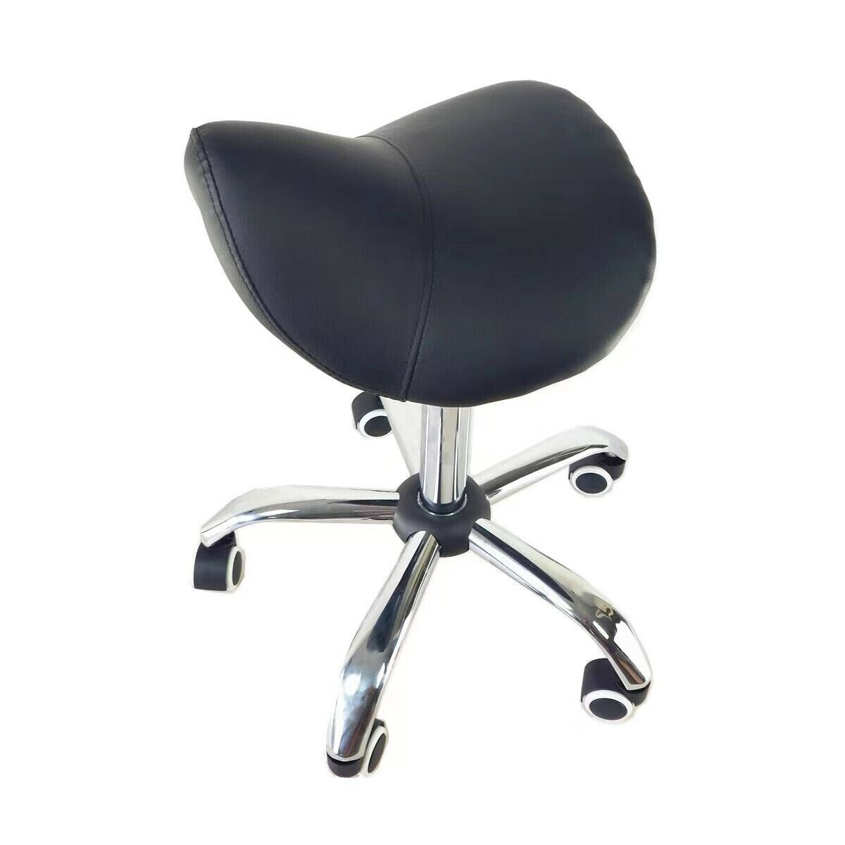 HEAVY DUTY SALON SADDLE STOOL